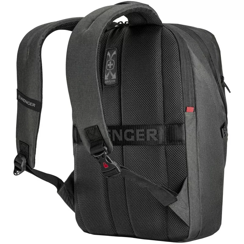 Kasdienė kuprinė Wenger SwissGear MX Eco Light pilka perdirbto plastiko