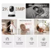 Vidinė apsaugos kamera TP-LINK MC210 Pan/Tilt Wi‑Fi 1080p Naktinis matymas