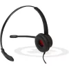 Mono USB ausinės Plusonic 10.1P – viena ausinė skirta pokalbiams su Teams ir Skype