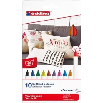 Žymekliai Edding 4600 Multicolour 10 vnt.