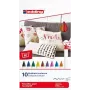 Žymekliai Edding 4600 Multicolour 10 vnt.