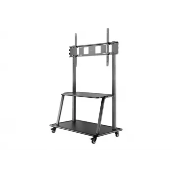 LOGILINK BP0085 TV monitor vežimėlis 60-105 colių, reguliuojamas aukštis, 150 kg maks.