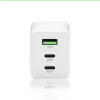 Įkroviklis everActive SQ-655Q 65W, 1×USB-A + 2×USB-C greitas įkrovimas