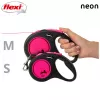 Flexi New Neon S 5 m šunų pavadėlis automatinis