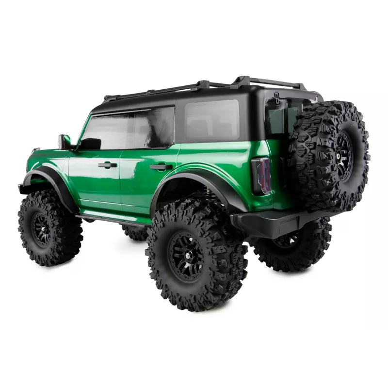 Amewi Crawler AMXRock Caballo 4WD 1:10 mastelio nuotoliniu valdymu visureigis žaliai metalinis