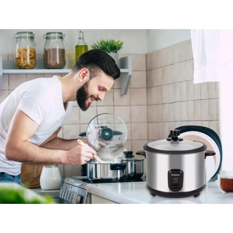 Garų viryklė Beper P101VAP001 2200W su garų funkcija