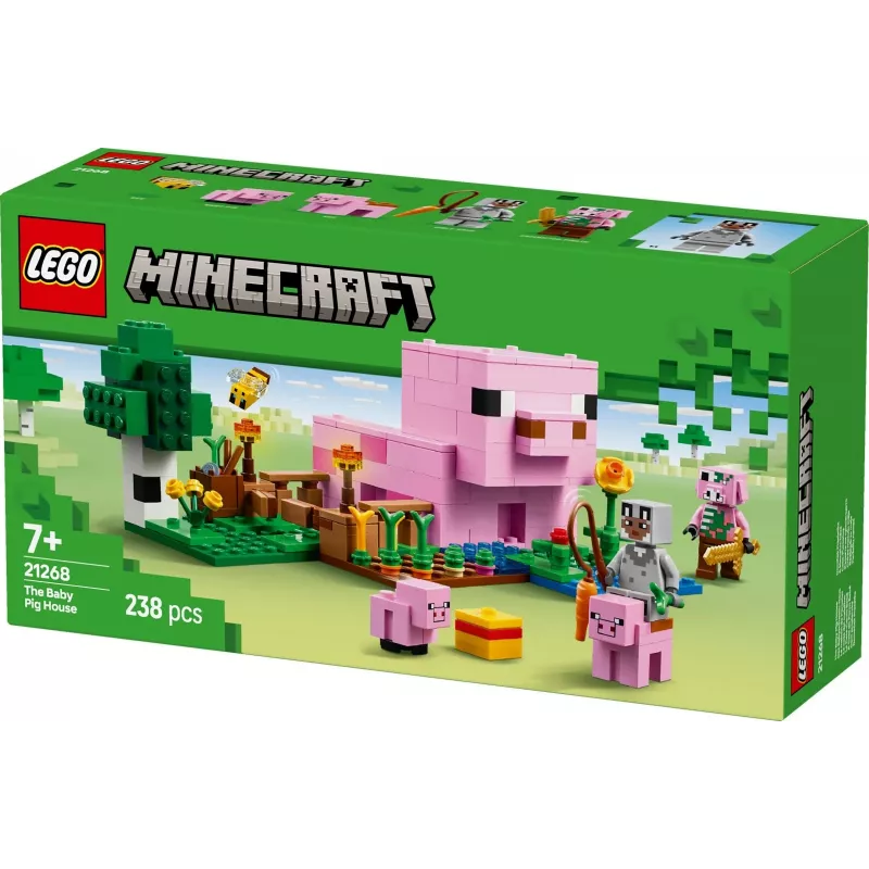 LEGO MINECRAFT 21268 Kiaulytės namelis