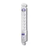 Apsauginis filtras Qoltec 50293 Baltas 8 lizdai 230 V