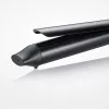 Plaukų tiesintuvas SEVERIN LS 0822 – Šilta technologija, 250 W, 130 °C, keraminės plokštelės, 2,8 m laidas, Juoda/Pilka