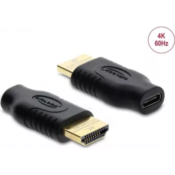 DELOCK USB Type-C į HDMI adapteris (DP Alt Mode) 4K 60 Hz su HDR ir HDCP