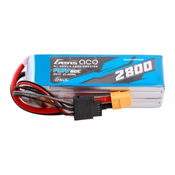 Gens ace G-Tech Soaring 2800mAh 14.8V 60C 4S1P LiPo akumuliatorius su XT60 jungtimi