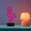 LED dekoratyvinė stalinė lempa MANTA SNL79PK rožinis flamingas