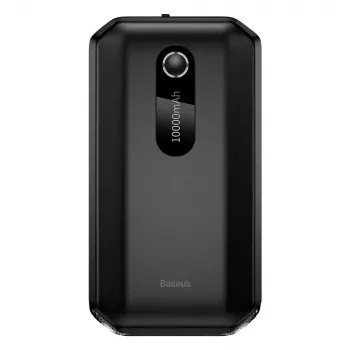 Baseus BS-CH001 – užvedimo įrenginys, booster 10000 mAh 12V (1000 A / 500 A) + krokodilo gnybtai (juodi)