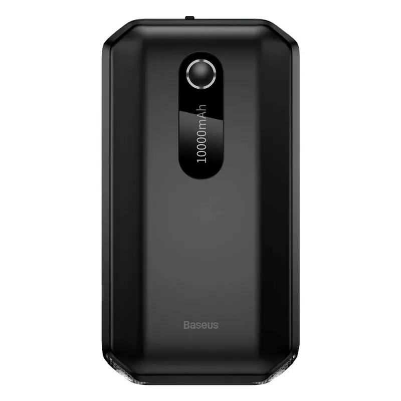 Baseus BS-CH001 – užvedimo įrenginys, booster 10000 mAh 12V (1000 A / 500 A) + krokodilo gnybtai (juodi)