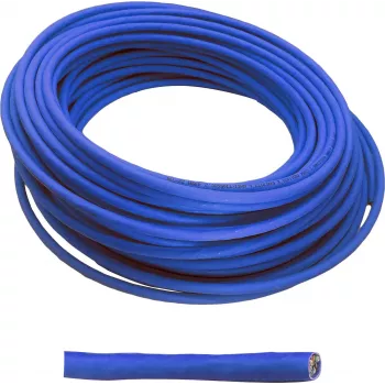 Tinklo kabelis Helos Bulkkabel 305 m S/FTP Cat8 halogen-free mėlynas