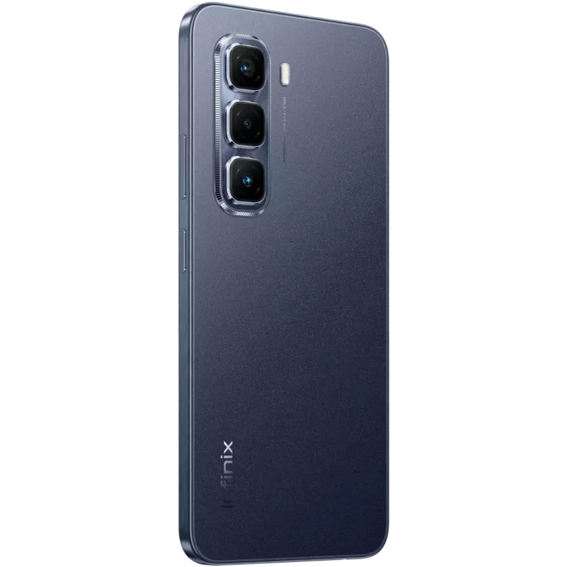 Išmanusis telefonas INFINIX HOT 50 PRO – 6,78 colio (17,2 cm) FHD+ ekranas, MediaTek Helio G100 Ultra, 8 GB RAM, 256 GB atminties, 50 MP kamera, Android 14, 5000 mAh baterija, Dual SIM, IP54, juodos spalvos