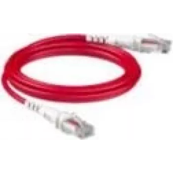 Patchsee ThePATCHCORD RJ45 jungiamasis kabelis Cat. 6A, U/UTP, itin plonas, raudonas, 0,15 m (TPC-SR-U/0.5)