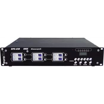 Dimmerinis blokas EUROLITE DPX-620 6 kanalų 230V