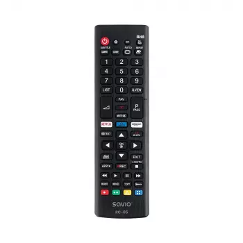 Savio RC-05 Black IR belaidis nuotolinio valdymo pultas