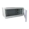 Sieninis 19 colių stovo korpusas ALLNET ALL-SMC6604GRAU 4U, pilkas, 50 kg talpa, rakinamas