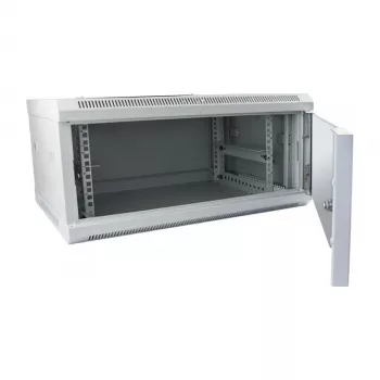 Sieninis 19 colių stovo korpusas ALLNET ALL-SMC6604GRAU 4U, pilkas, 50 kg talpa, rakinamas
