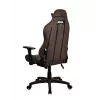 Žaidimų kėdė Arozzi Torretta SuperSoft – ergonomiška ruda, atraminė konstrukcija