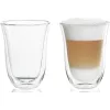 Kavos stiklinės De'Longhi 5513214611 permatomas stiklas 2 vnt 220 ml 117 mm
