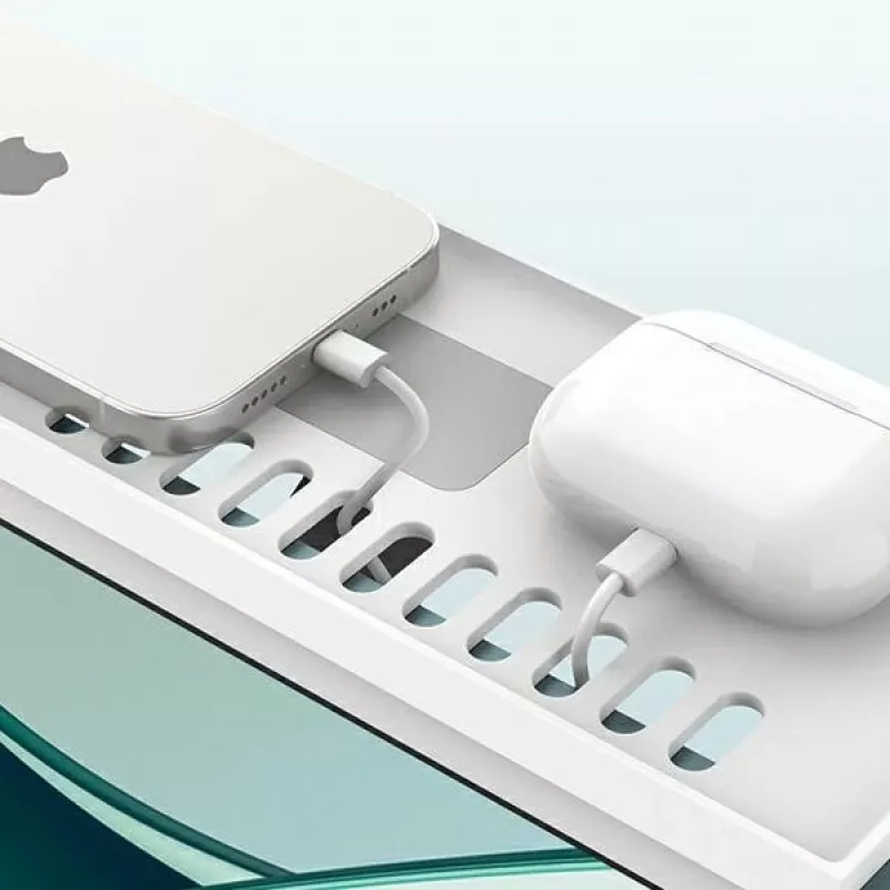 Lentynėlė monitoriui SODI iMac 312 balta