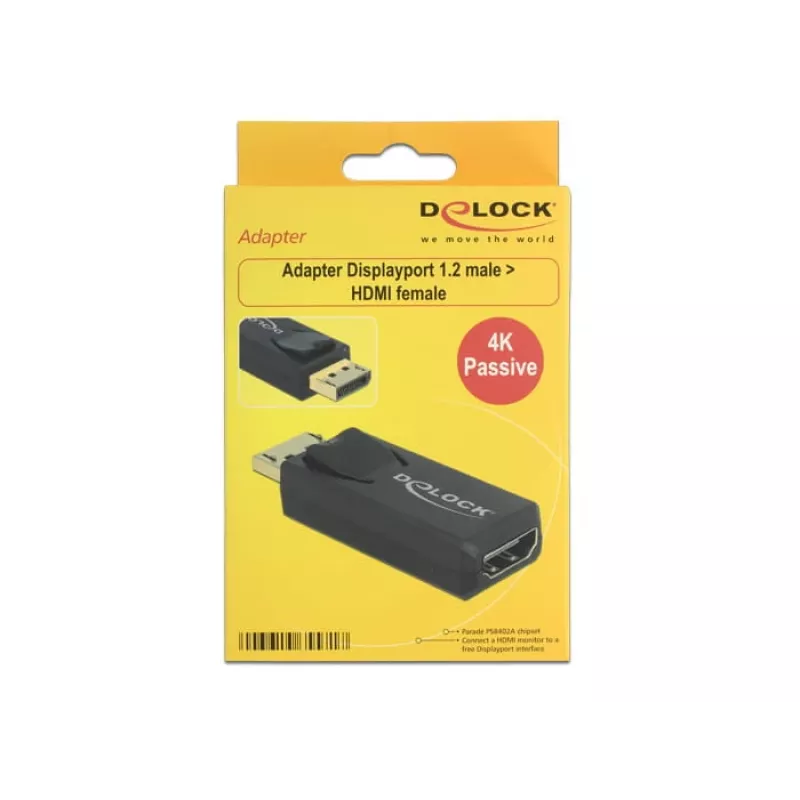 DeLOCK 65571 lyties keitiklis iš DisplayPort į HDMI
