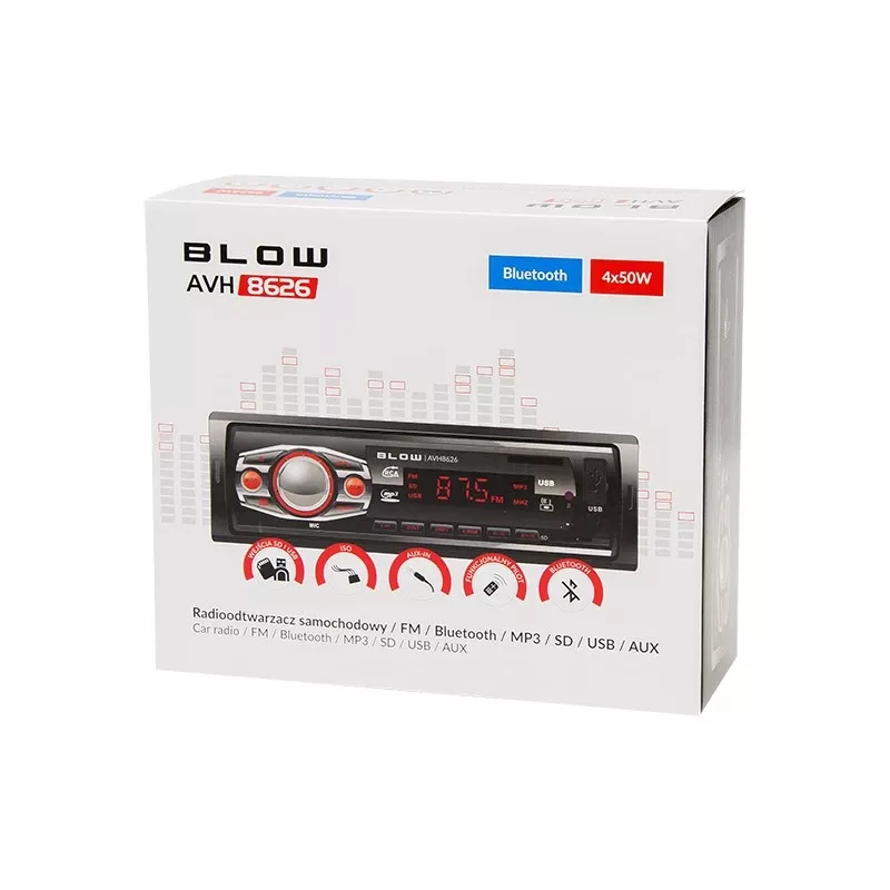 Automagnetola AVH-8626 MP3/USB/SD/MMC/BT
