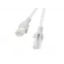 LANBERG PCU5-10CC-1500-S Cat5e U/UTP RJ-45 jungiamasis laidas, 15 m, pilka spalva, CCA, 26 AWG, 100 MHz