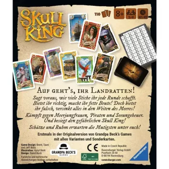 Skull King, Kortų žaidimas
