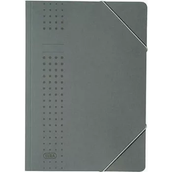 ELBA chic-elastinis kartoninis aplankas, A4, antracitas (33470 AZ)