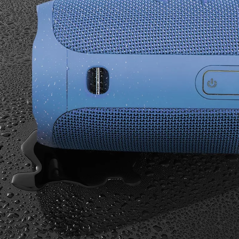 Nešiojamas garsiakalbis MANTA SPK130GO BT – Bluetooth 5.0, TWS, FM, 10W RMS, įkraunamas (juodas, 8×8×19 cm)