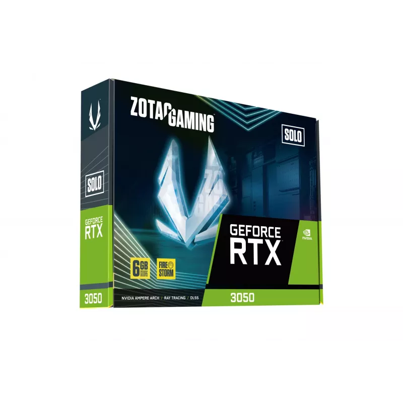 Vaizdo plokštė ZOTAC GAMING GeForce RTX 3050 6 GB GDDR6 Solo