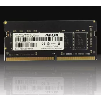 Atminties modulis nešiojamam kompiuteriui SODIMM DDR4 8GB 2400MHz AFOX AFSD48EK1P 260 kontaktų 1.2V