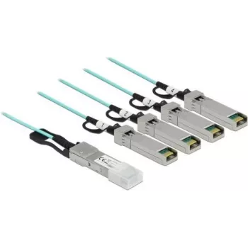 Aktyvus optinis kabelis QSFP+ į 4 x SFP+ 3 m DeLOCK 84058