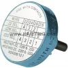 Pozicionavimo įvorė Harting 09 99 000 0531 mėlyna