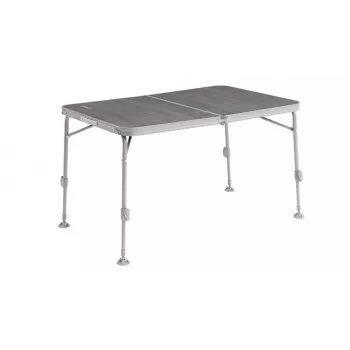Stalas lauko Outwell Coledale L — aliuminio rėmas, dervos stalviršis, 800×1200 mm, 8,4 kg, pilkas