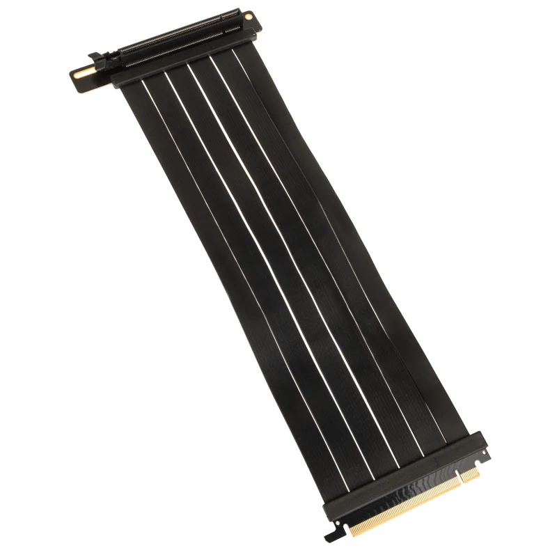 Kolink PCI Express 5.0 x16 į x16 Riser-Cable, 90 laipsnių, juoda – 30 cm