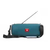 Nešiojamas stereofoninis garsiakalbis GEMBIRD SPK-BT-17-G – Bluetooth 5.1, 5 W RMS, 1200 mAh, MicroSD, FM, AUX
