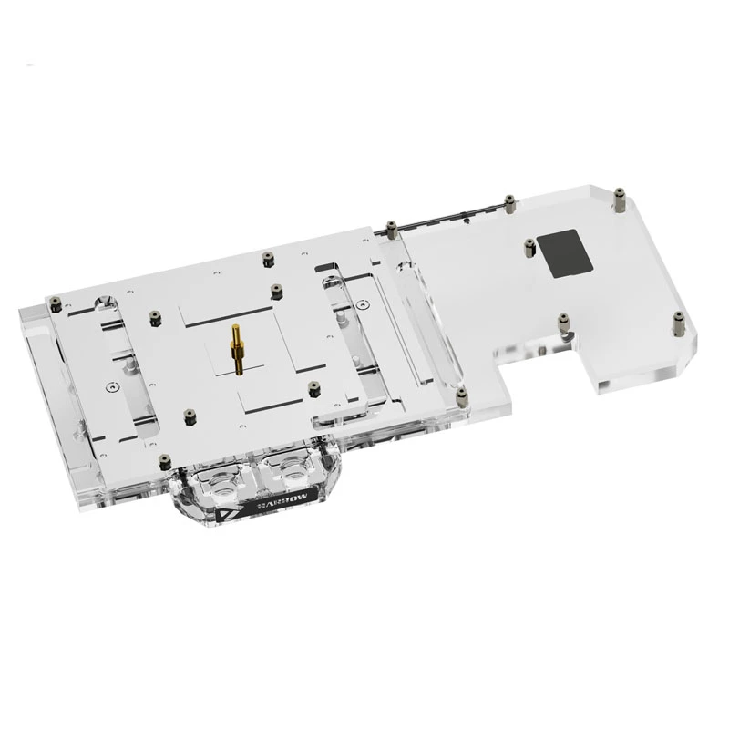 Vandens blokas GPU Barrow LRC2.0 ASUS STRIX 3070 pilnas dengimas akrilas