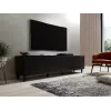 TV spintelė cama meble ETNA 200 x 42 x 52 cm, juodos matinės spalvos, medžio drožlių plokštės viršus