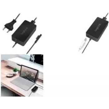 Logilink maitinimo adapteris AC 100-240 V, 38,7 W, skirtas Microsoft Surface Book, Laptop, Pro (2017 vidurys), Pro 3, Pro 4, Pro 6 (PA0197)