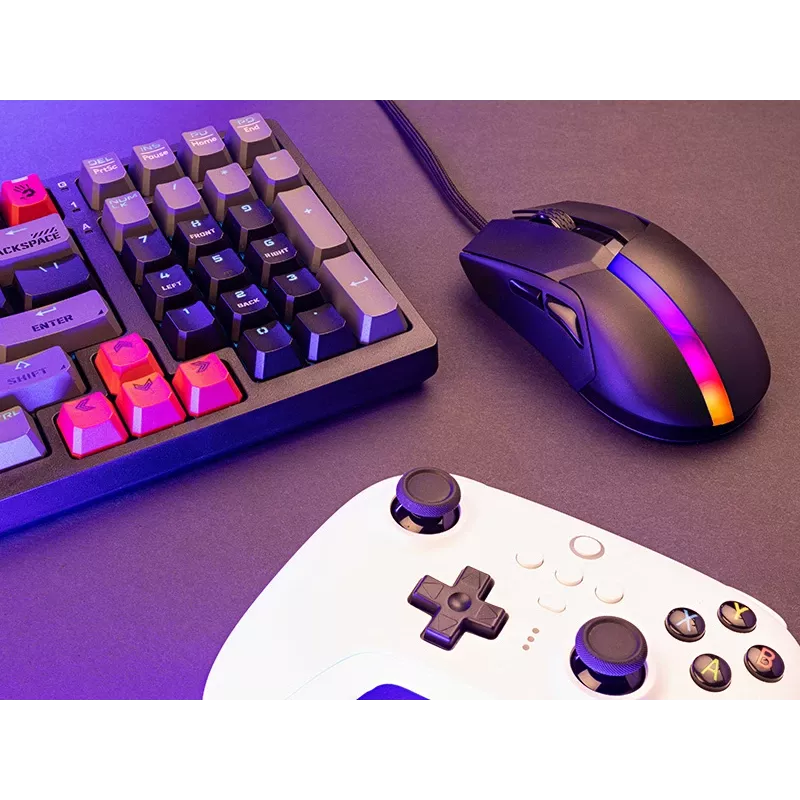 Pelė TRACER 47416 Gamezone Cool Black RGB USB