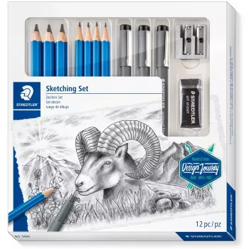Spalvoti pieštukai Staedtler 100 Multi 7 vnt