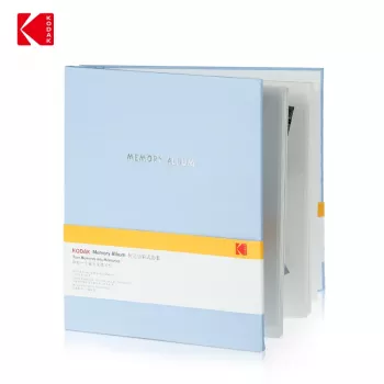 Kodak nuotraukų albumas / 20 puslapių 235*270 mėlynas audinys