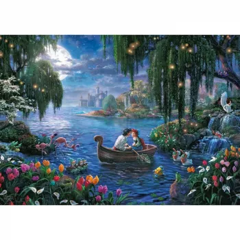 Dėlionė Schmidt Spiele Thomas Kinkade Studios Disney Dreams Collections Mažoji undinėlė ir princas Erikas 1000 vnt.