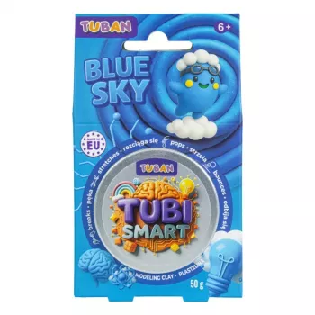 Modelino molis TUBAN Tubi Smart – Dangaus mėlyna, 50 g