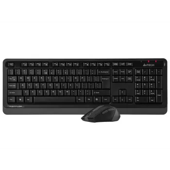 A4Tech FStyler FG1035 pilkas belaidis klaviatūros ir pelės komplektas, 2,4G